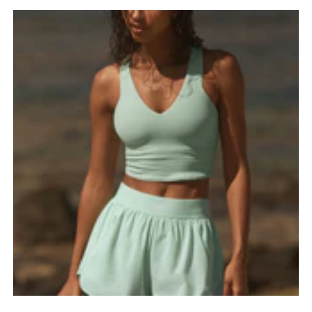ALO Yoga Mint Green Athletic Shorts